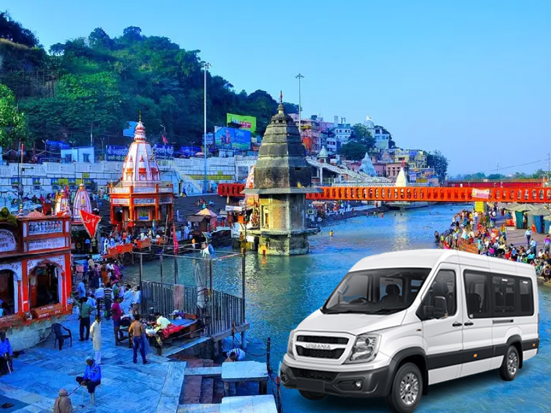 Jaipur to Haridwar Rishikesh by Force Urbania